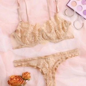 Shein, Small, Lace underwire lingerie